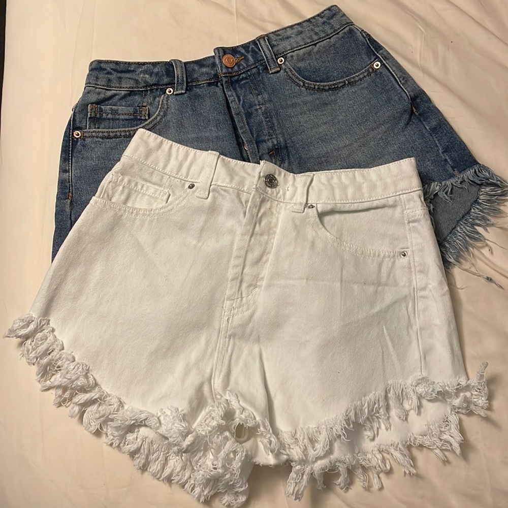 Wild fable fringe shorts